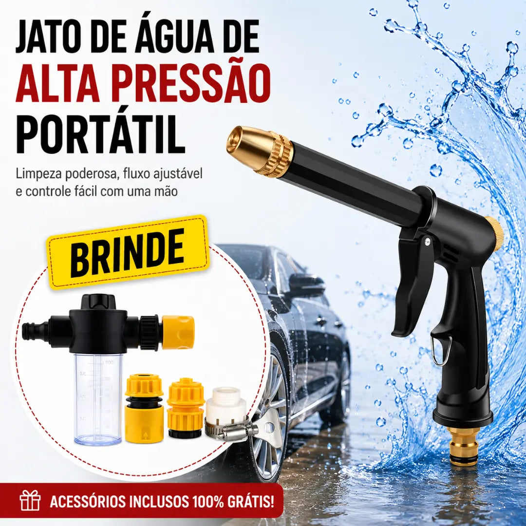 AQUAJET® - Jato de Água de Alta Pressão Portátil + Brindes Exclusivos