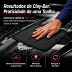 Toalha CLAY® - Toalha de Detalhamento com Efeito Clay Bar [COMPRE 1 LEVE 3]