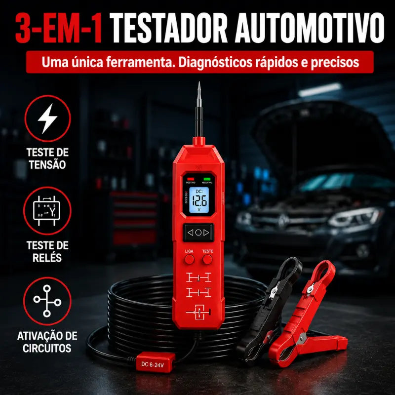 VOLTSCAN® - Diagnóstico Elétrico Automotivo 3 em 1 [50% OFF]