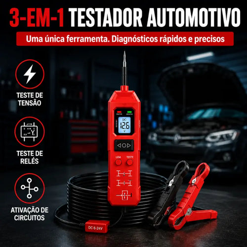 VOLTSCAN® - Diagnóstico Elétrico Automotivo 3 em 1 [50% OFF]