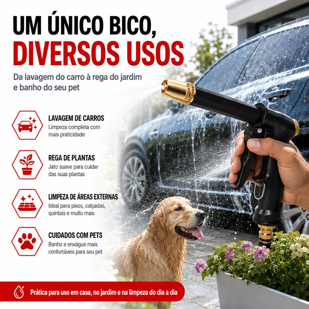 AQUAJET® - Jato de Água de Alta Pressão Portátil + Brindes Exclusivos