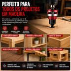 DRILLPRO® - Kit de Brocas Escareadoras de Precisão [50% OFF]