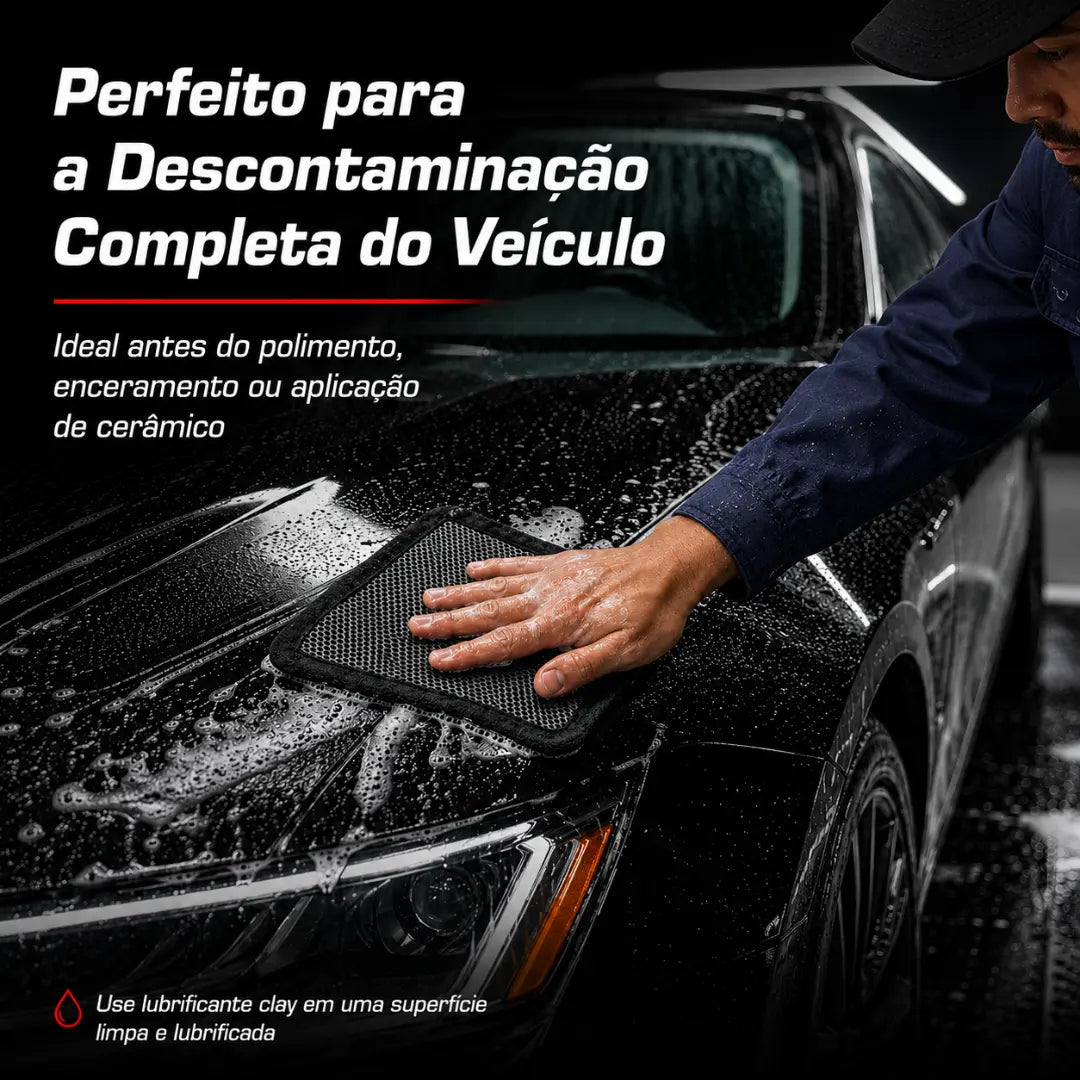 Toalha CLAY® - Toalha de Detalhamento com Efeito Clay Bar [COMPRE 1 LEVE 3]